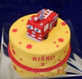 Torta Požiarnícke auto
