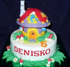 Torta Šmolkovia