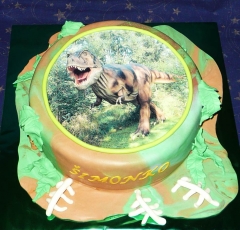 Torta dinosaurus