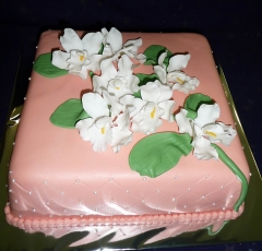 Torta s kvetmi