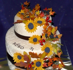 Torta jeseň