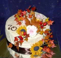 Torta kvety