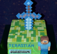 Torta Minecraft