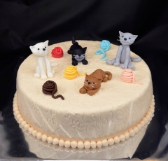 Mačičky na torte