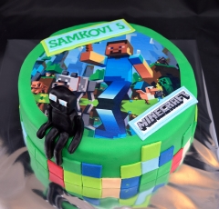 Torta Minecraft