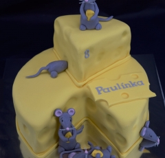 Myšky na torte
