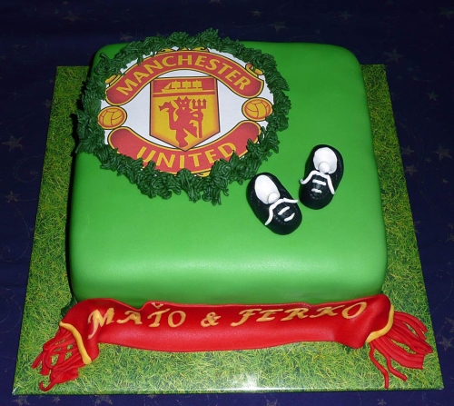 Svadobné torty » Torta Manchester United