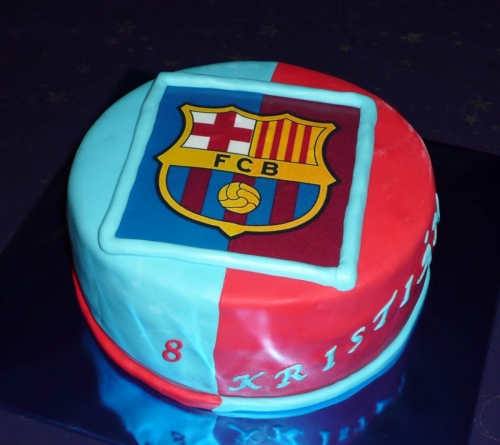 Svadobné torty » Torta Futbalová FCB