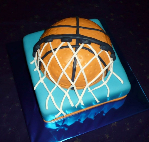 Rôzne torty » Torta Basketbalová lopta