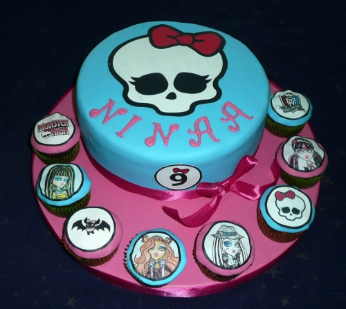 Najnovšie torty » Torta Monster High