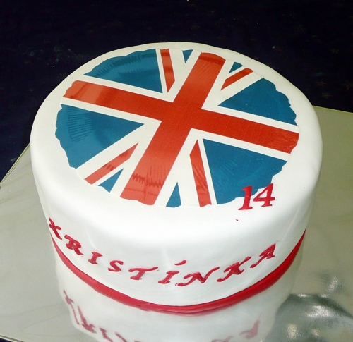 Rôzne torty » Torta Anglická vlajka