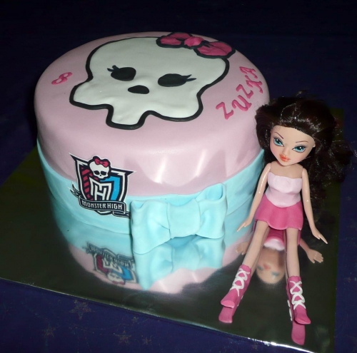 Svadobné torty » Torta Monster High