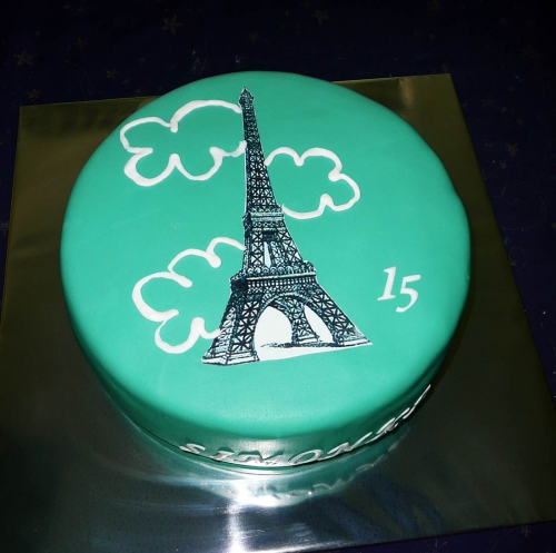 Rôzne torty » Torta Eiffelová veža