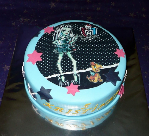 Jedlé obrazky na torty » Torta Monster High