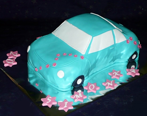 Rôzne torty » Torta Auto bugatti