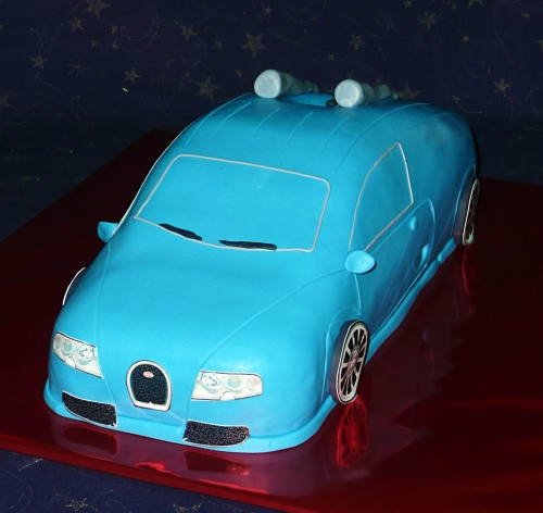 Športové torty » Torta Auto bugatti veyron