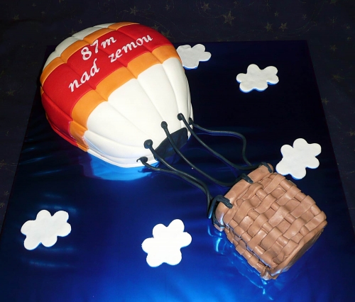Torty » Torta Lietajúci balón