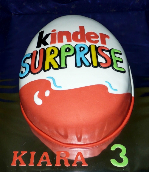 Najnovšie torty » Torta Kinder Surprise