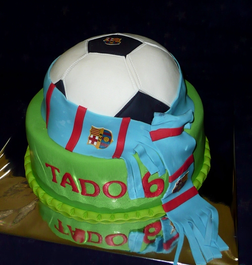 Športové torty » Torta Futbalová lopta pre chlapca