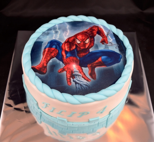 Torty » Torta SpiderMan Filipkovi