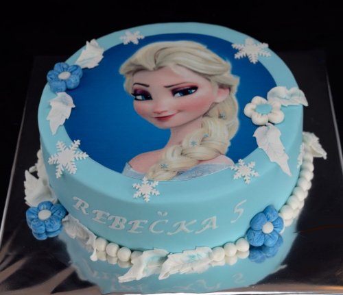 Torty » Torta Frozen Rebeka