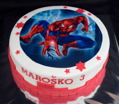 Torty pre chlapcov » Torta Spiderman Maroškovi