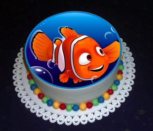 Nemo » Torta Torta Nemo, jedlé obrázky na torty, torty pre deti, nemo veľký obrázok