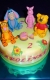 Svadobné torty » Torta Torta Macko Pooh a jeho kamaráti, Torty s Mackom Pooh