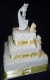 Svadobné torty » Torta Štvorcová svadobná