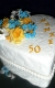 Svadobné torty » Torta Retro srdce na 50tku